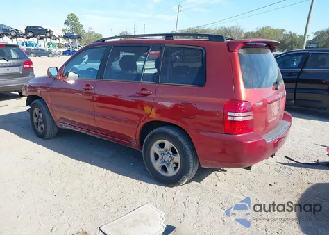 2003 Toyota Highlander z USA, uszkodzony, nr VIN JTEGD21A230060741